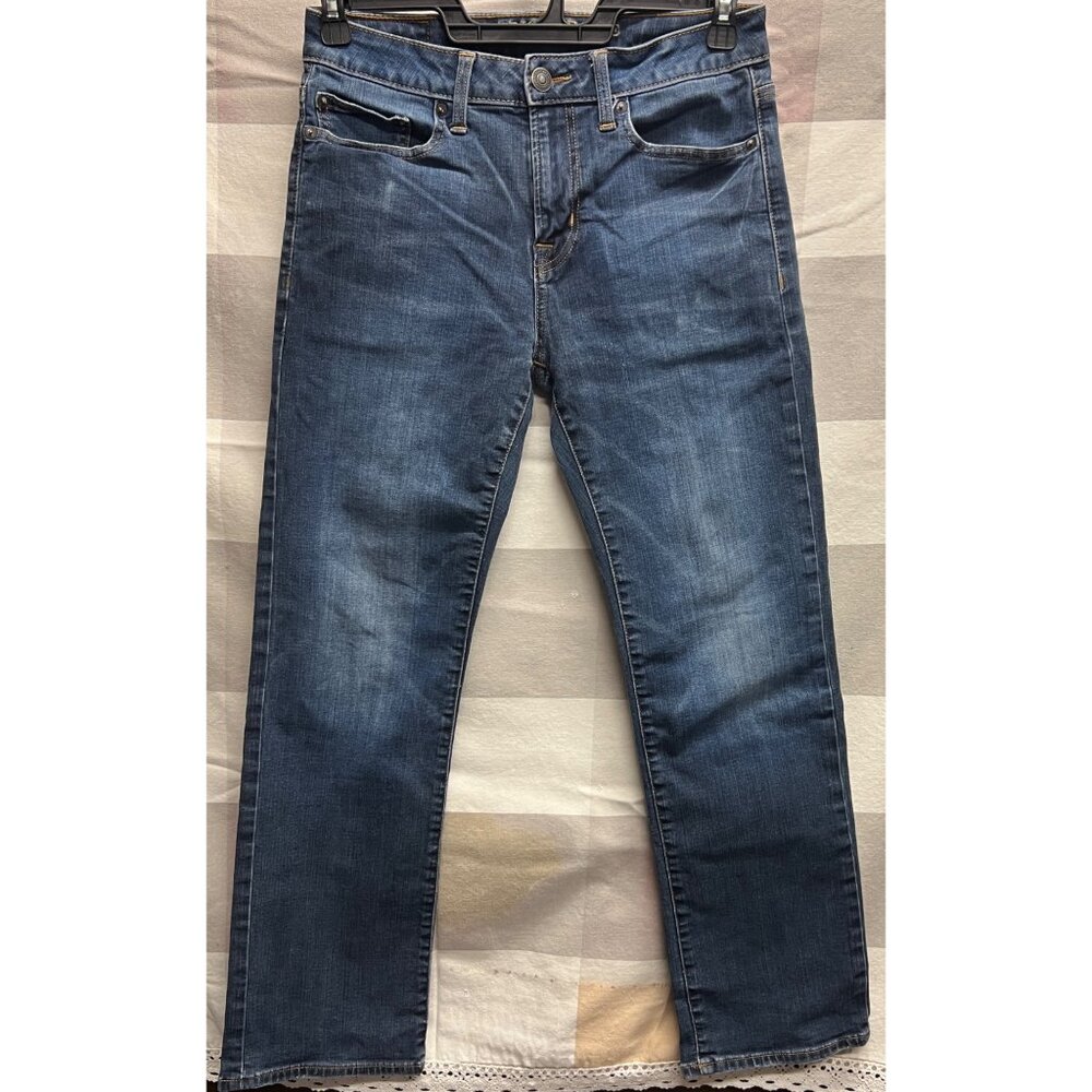 American Eagle Outfitters Extreme Flex Mens Jeans Size 30x30 Blue Denim Straight - Picture 1 of 4